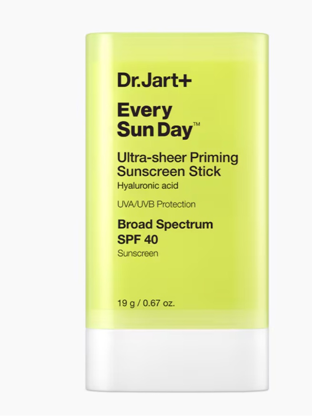 NWT Dr. Jart+ Every Sun Day™ Invisible Priming Korean Sunscreen Stick SPF 40